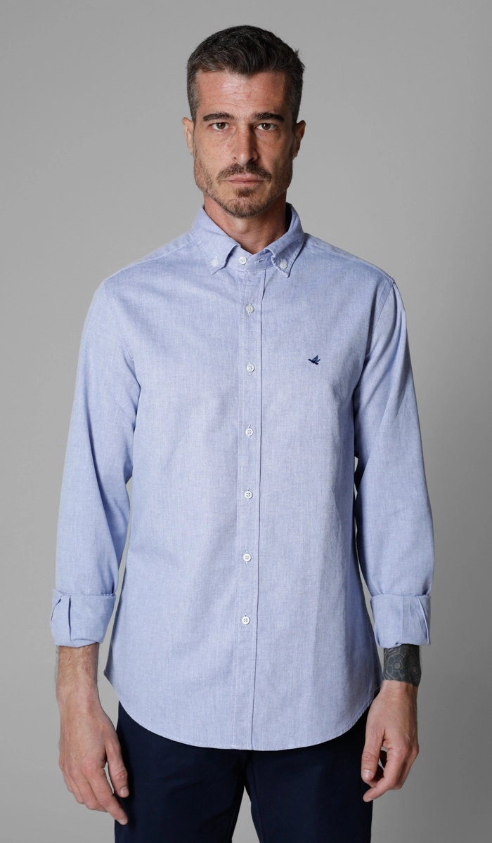 1273890_camisa-m-l-oxford-button-down-ptg-c4resba21001_z83_638920599293633518 Camisa - Imagem 1